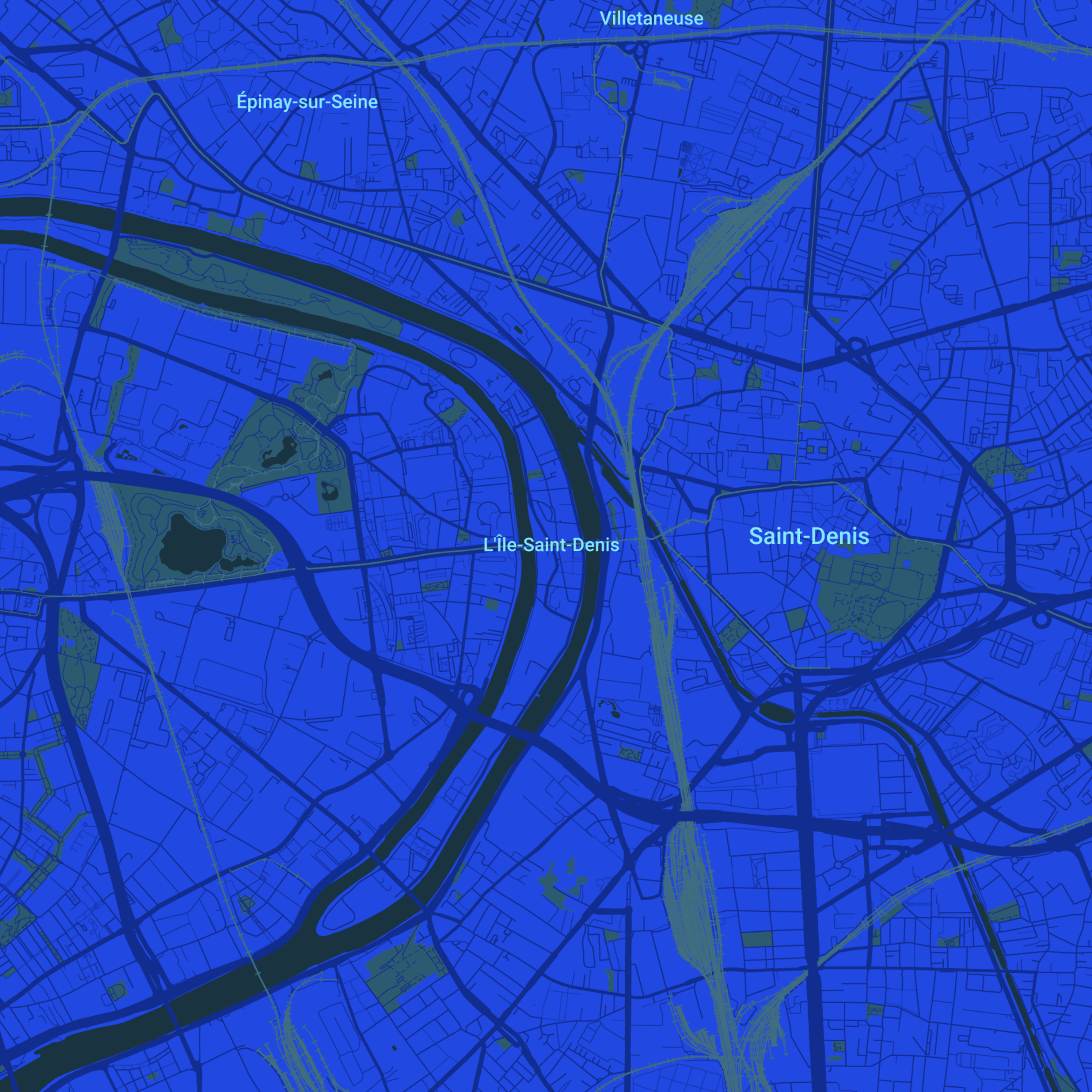 carte Urgences vétérinaires L'Île-Saint-Denis (93450)