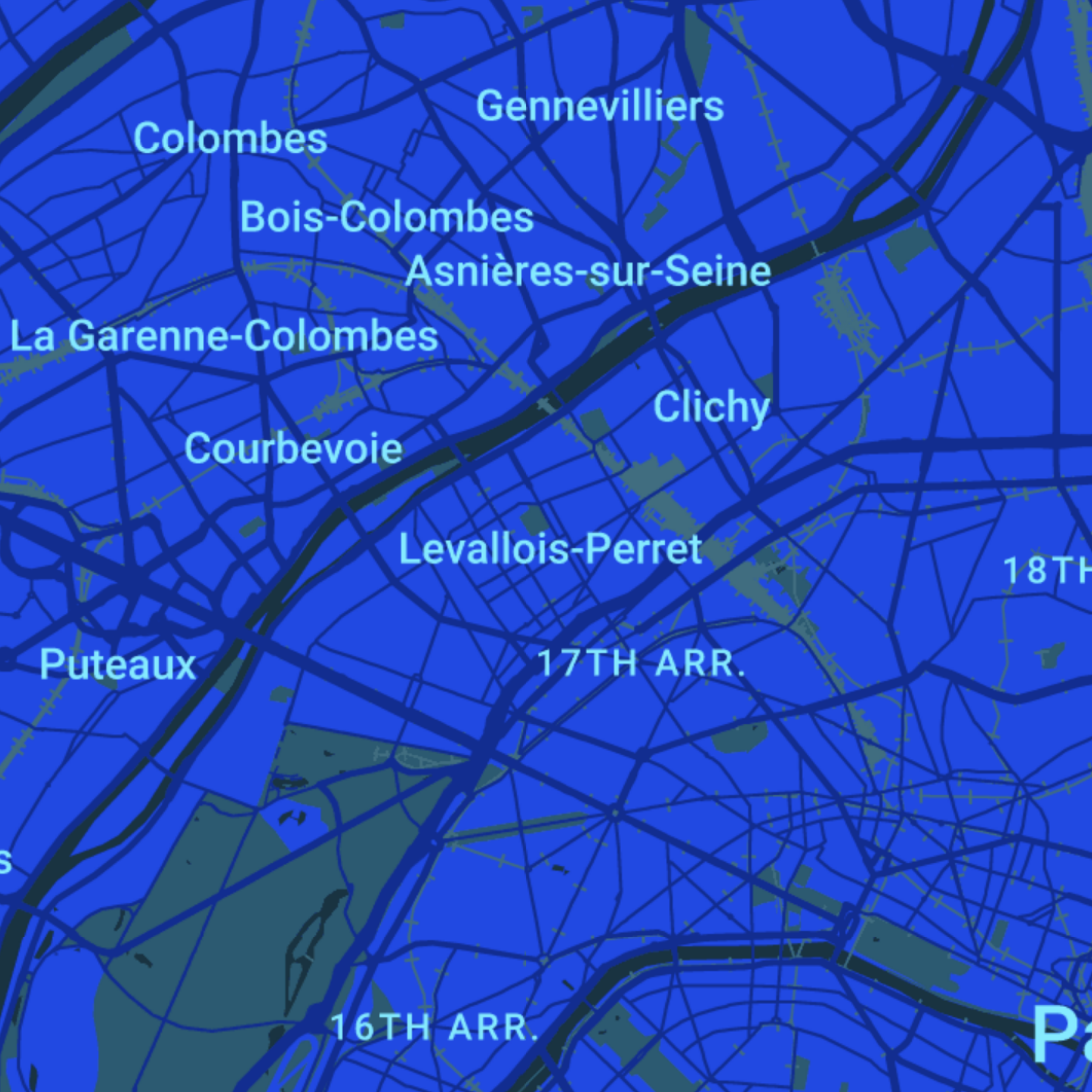 carte Urgences vétérinaires Levallois-Perret (92300)