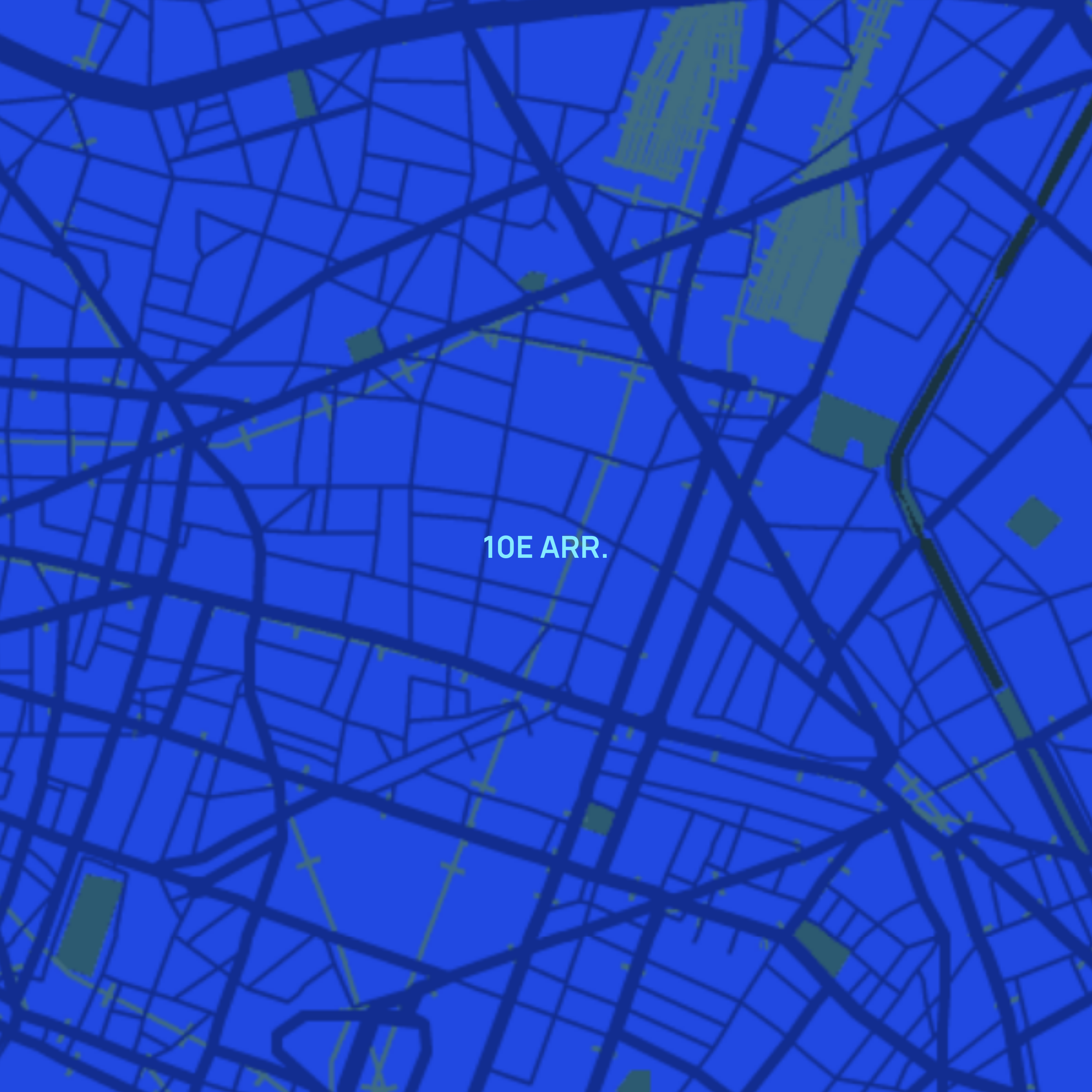 carte Urgences vétérinaires Paris 10e (75010)