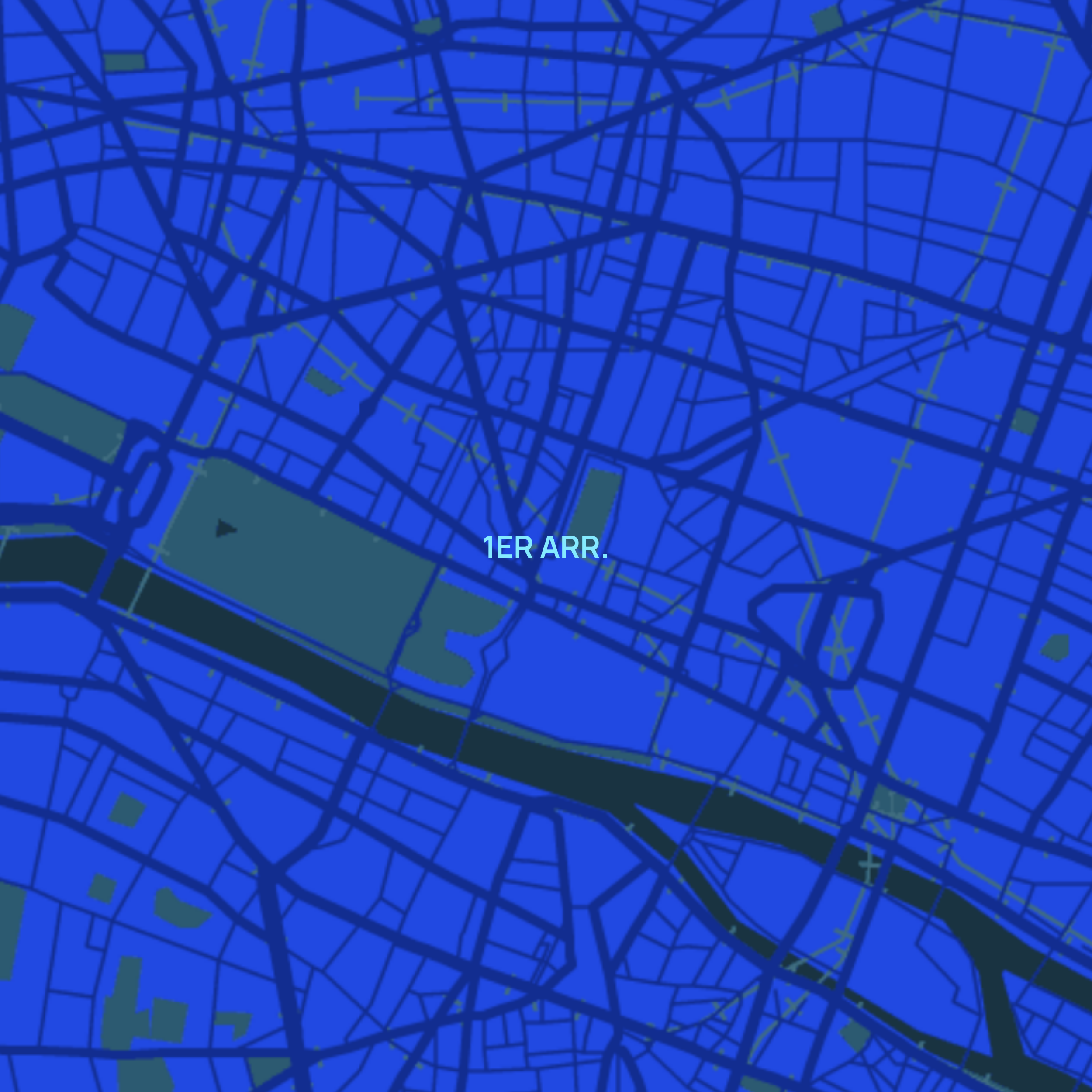 carte Urgences vétérinaires Paris (75001)