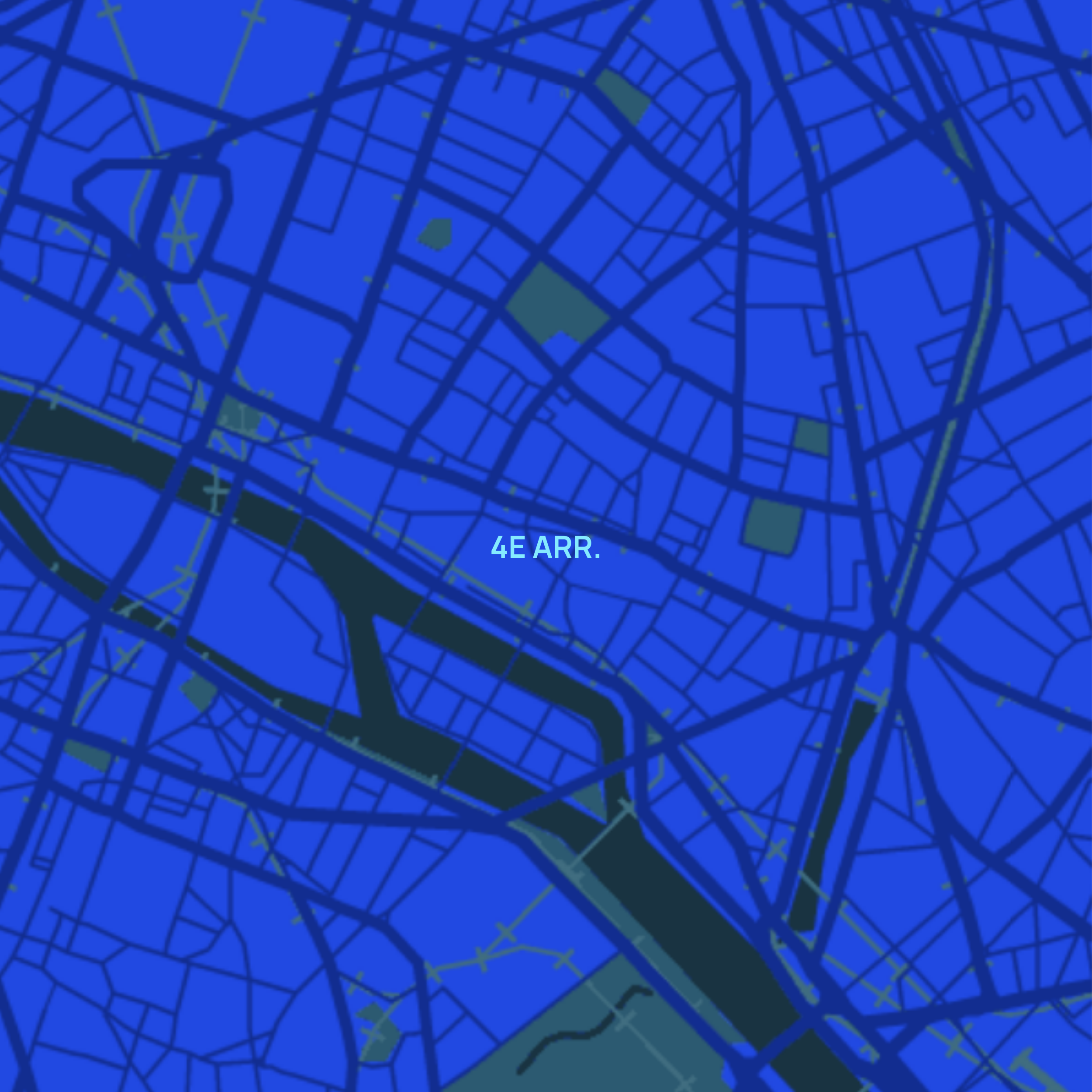 carte Urgences vétérinaires Paris 4e (75004)