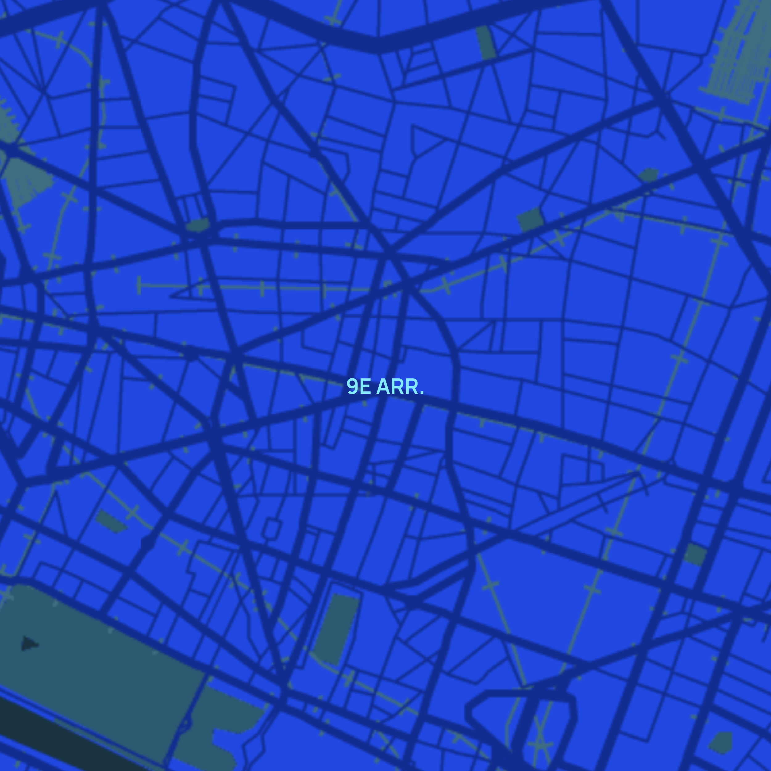 carte Urgences vétérinaires Paris 9e (75009)