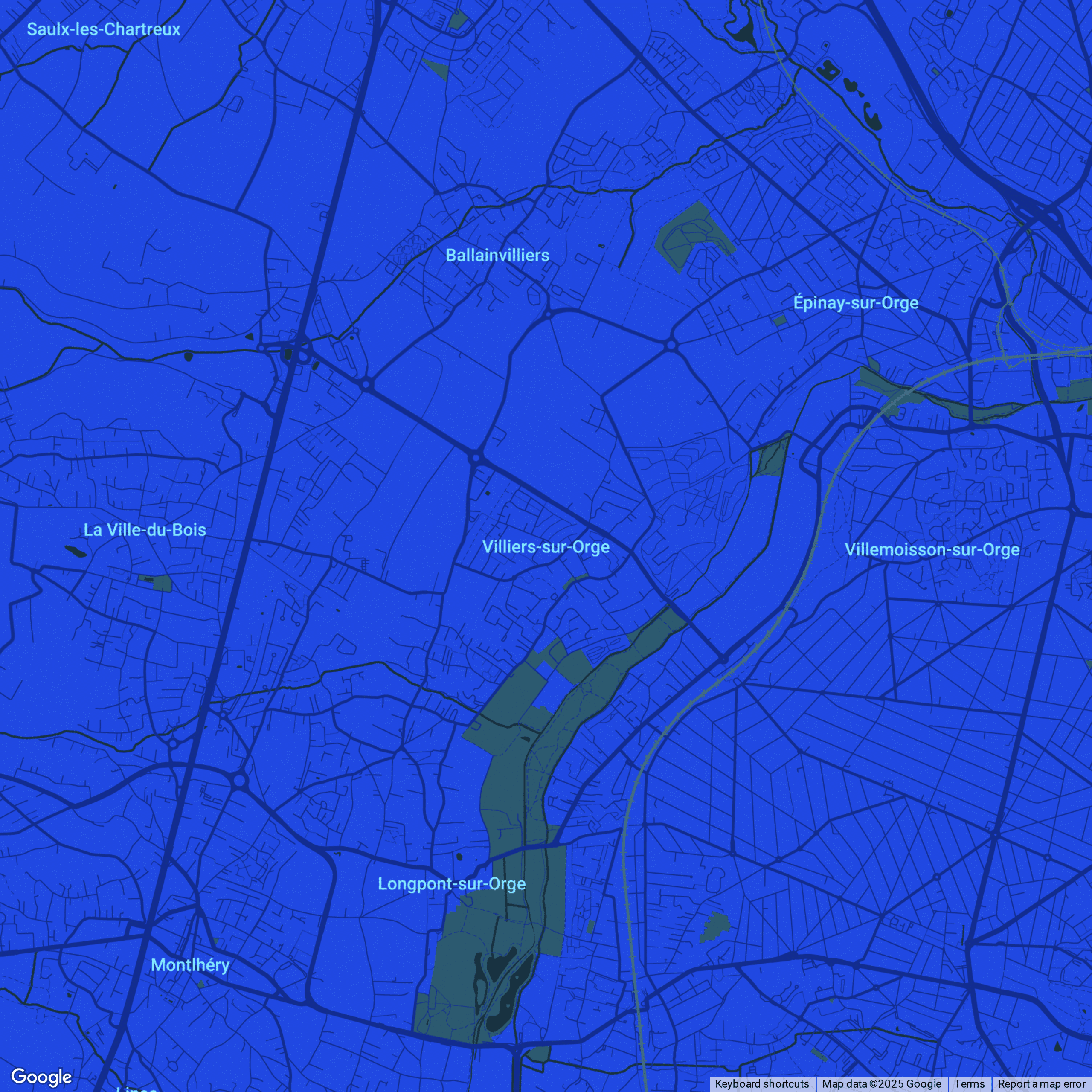 carte Urgences vétérinaires Villiers-sur-Orge (91700)