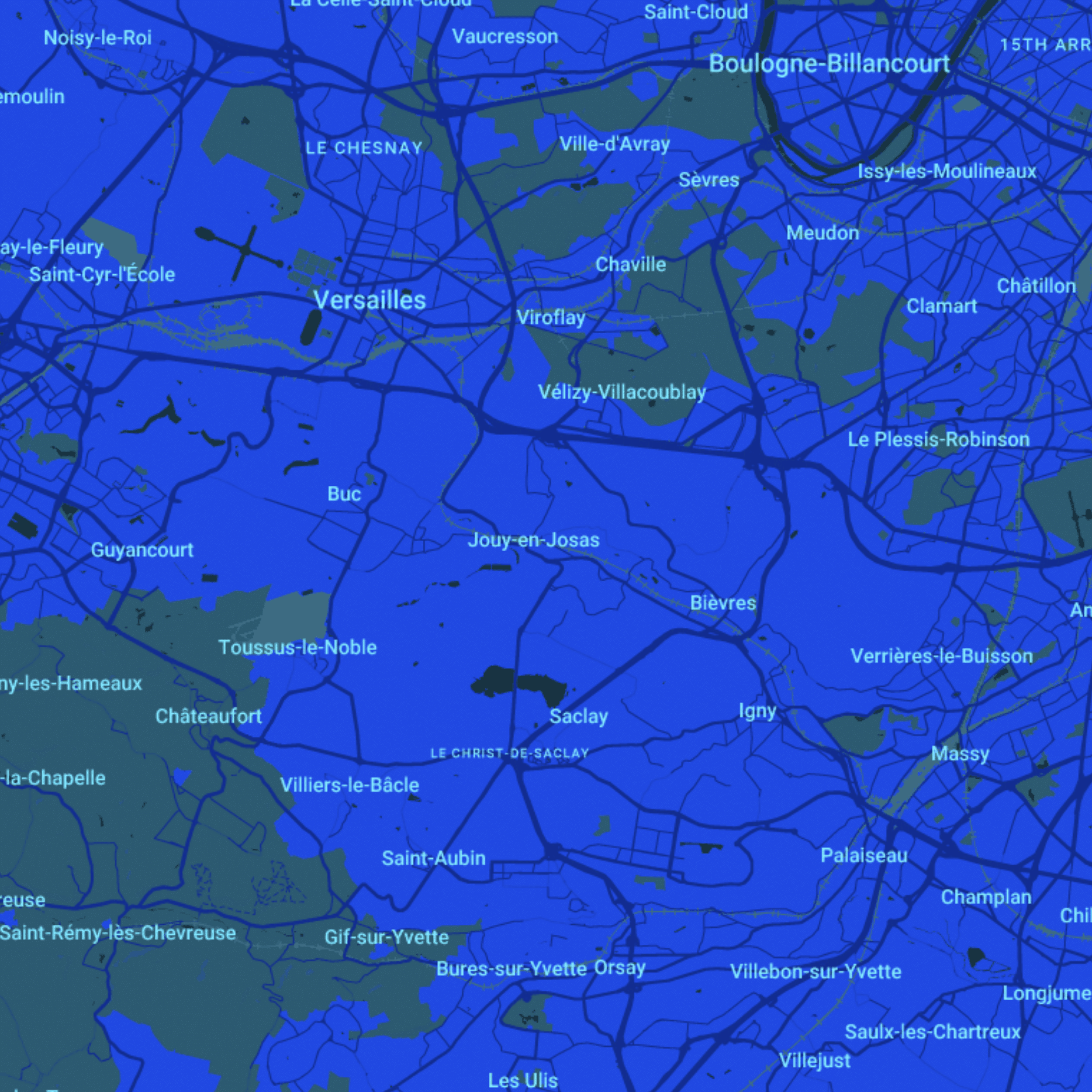 carte Urgences vétérinaires Jouy-le-Moutier (95280)